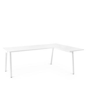 Proper-Handed Sequence A Nook Desk with White Legs